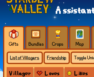 Stardew Valley Assistant